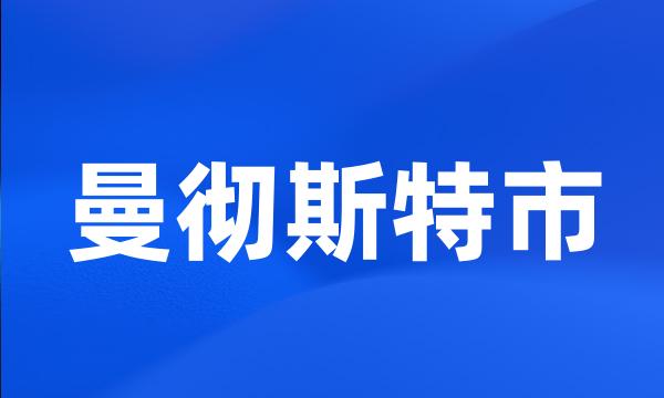 曼彻斯特市