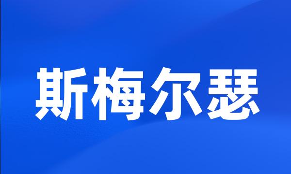 斯梅尔瑟