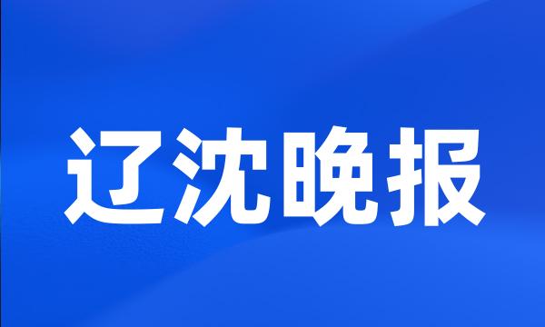 辽沈晚报