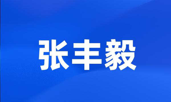 张丰毅