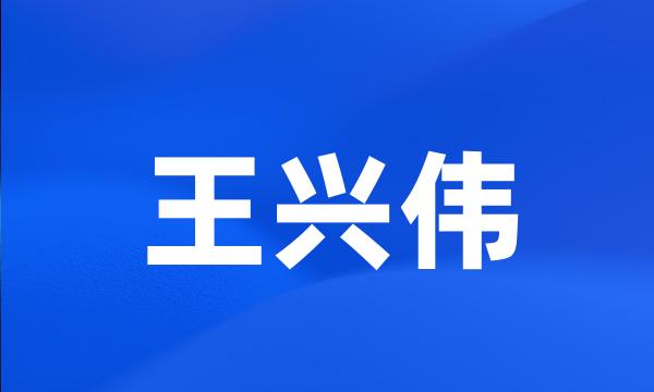 王兴伟