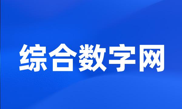 综合数字网