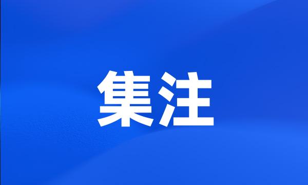 集注