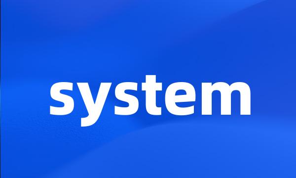 system