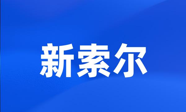 新索尔