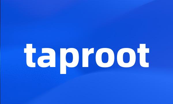 taproot