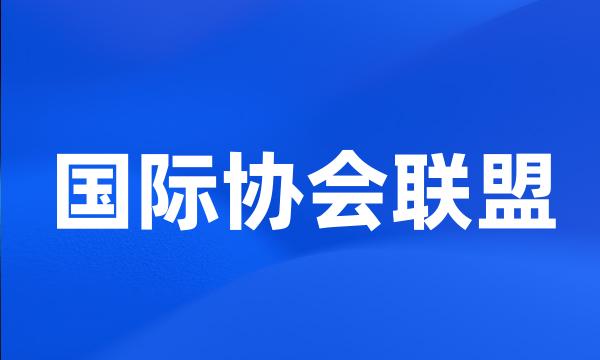 国际协会联盟