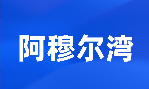 阿穆尔湾