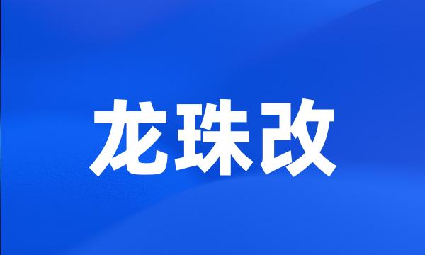 龙珠改