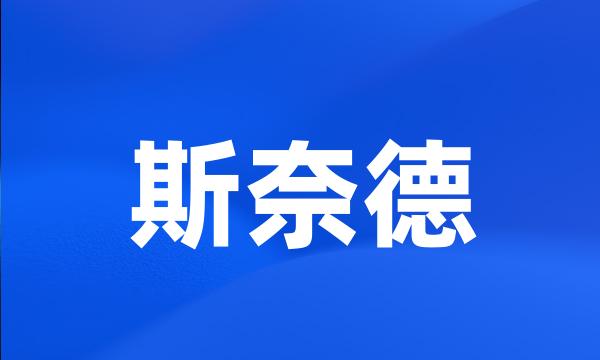 斯奈德