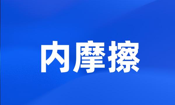 内摩擦