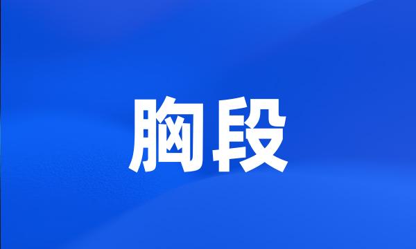 胸段