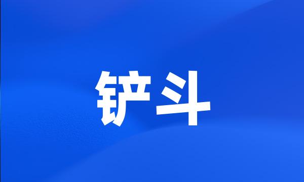 铲斗