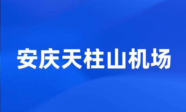 安庆天柱山机场