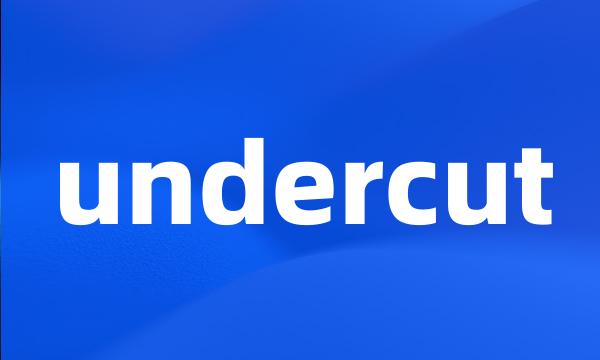 undercut