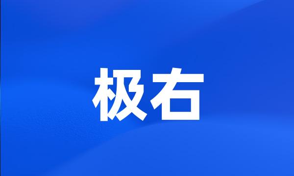 极右