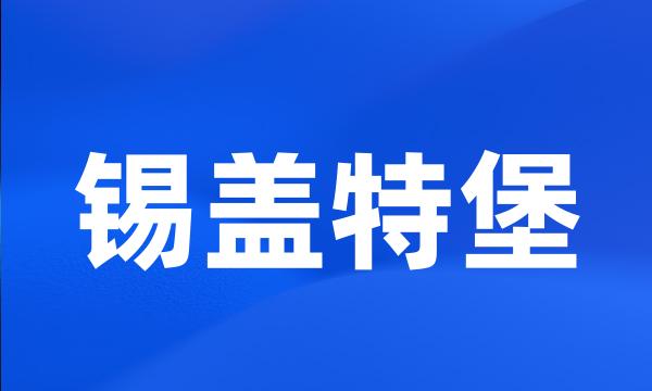 锡盖特堡