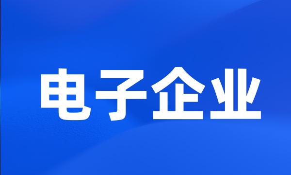 电子企业