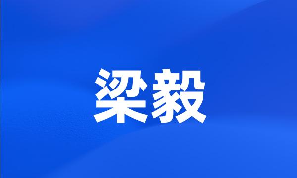 梁毅