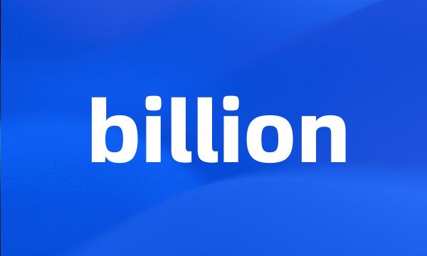 billion