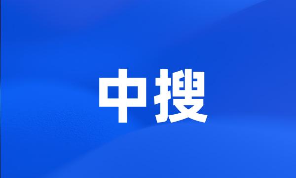 中搜