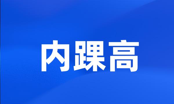 内踝高