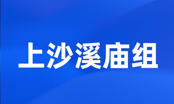 上沙溪庙组