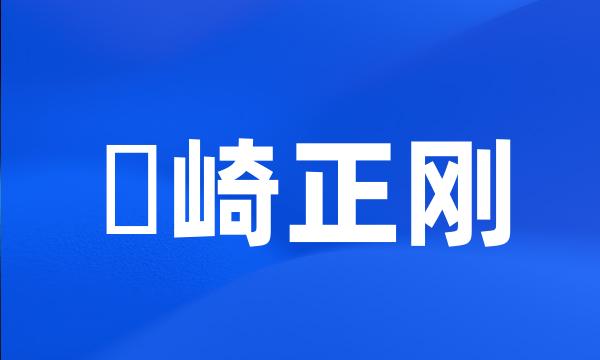 楢崎正刚