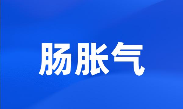 肠胀气