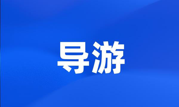 导游