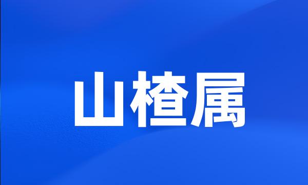 山楂属