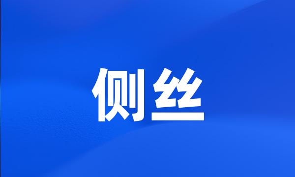 侧丝