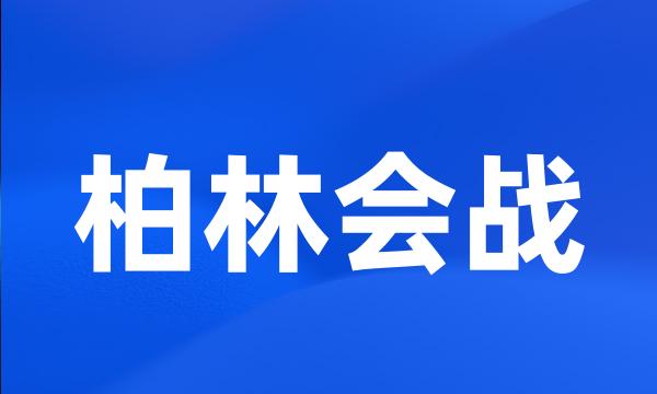 柏林会战