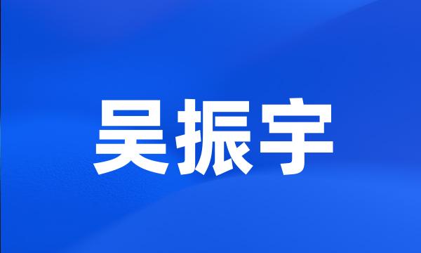 吴振宇