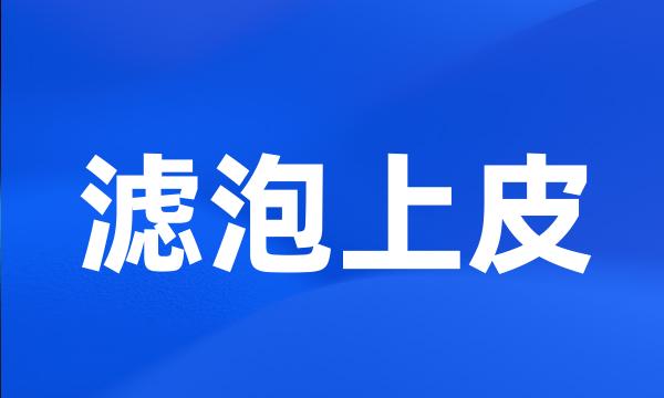 滤泡上皮