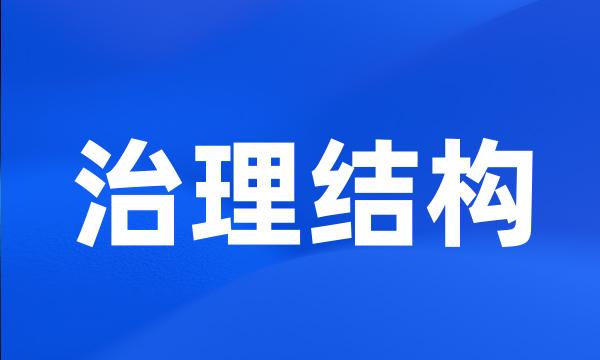 治理结构