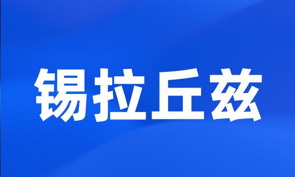 锡拉丘兹