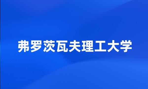 弗罗茨瓦夫理工大学