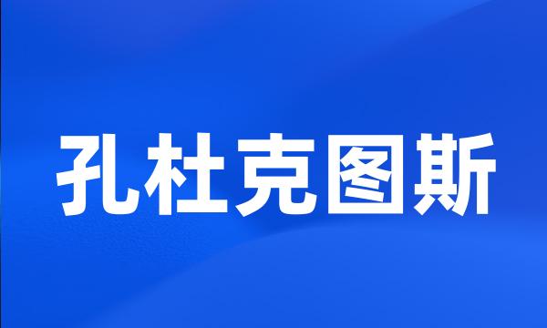 孔杜克图斯