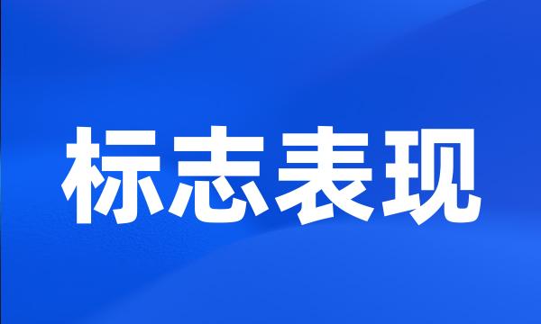 标志表现