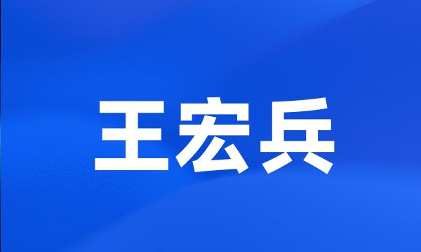 王宏兵