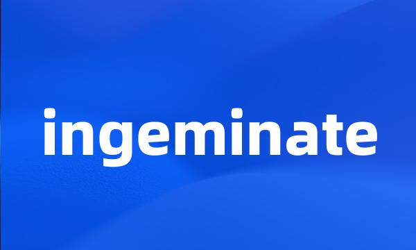 ingeminate