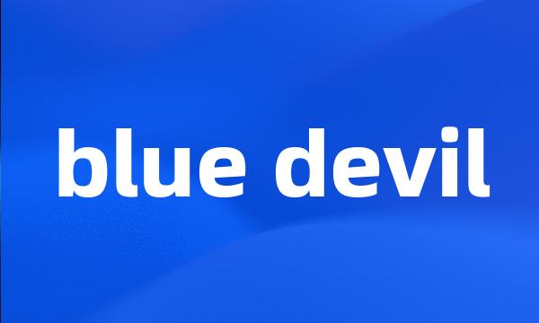 blue devil