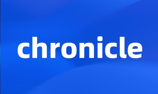 chronicle