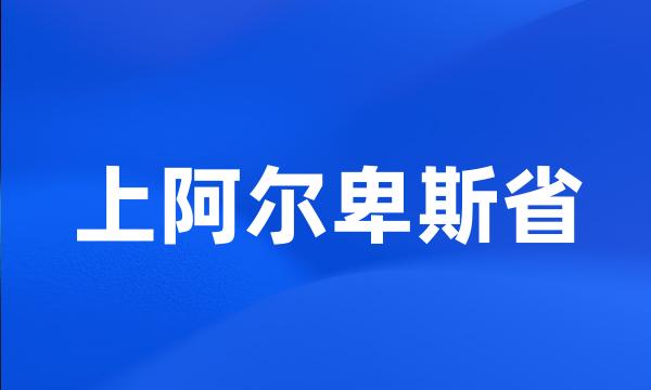 上阿尔卑斯省