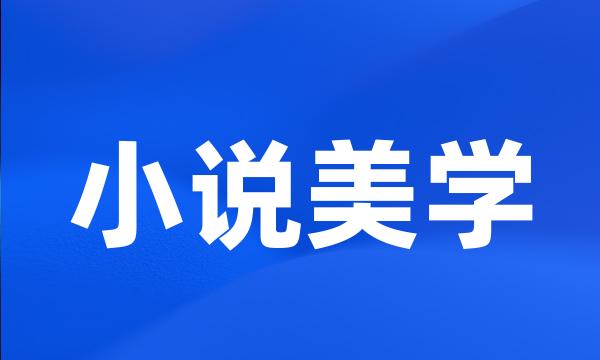 小说美学