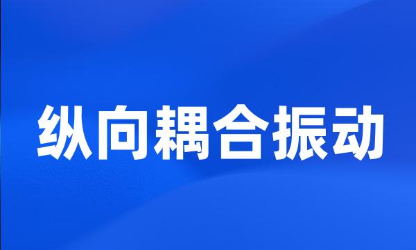 纵向耦合振动