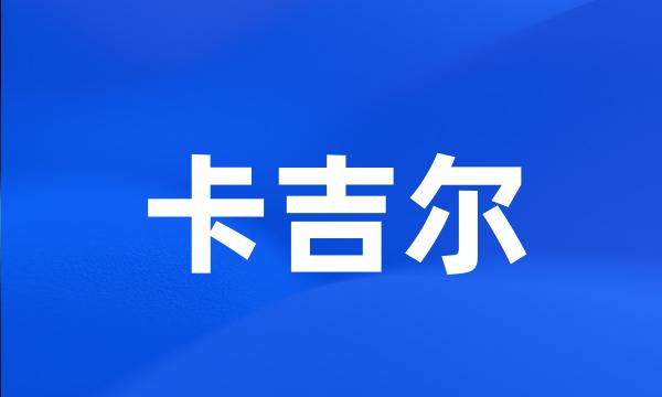 卡吉尔