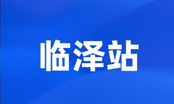 临泽站