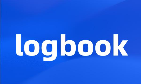 logbook